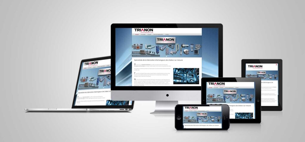 Aperçu d’un site vitrine WordPress moderne illustrant notre offre site web basique